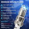 Iridium Spark Plugs 8 Pack 7164 TR55IX Compatible With 1997-2010 Ford F150 V8 4.6 5.4, Ford Expedition Explorer Mustang, Cadillac, Chevy, GMC,