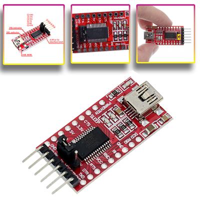 2 шт. USB в TTL FT232RL FTDI последовательный адаптер преобразователя модуль для Arduino 3.3V 5V Mini