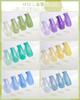Biutee Color Nail Transparent Clear 6 Polished Gel Nails Gel, Gel, Pink, Colors, 8ml, UV/LED Compatible, Summer, Type,