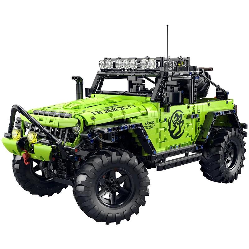 TOYLYNX DIY Moc Внедорожник Строительные Блоки 1:8 Моделей Гоночных Машин Игрушки Подарок Дети Взрослые День Рождения Рождество Подарочный Набор