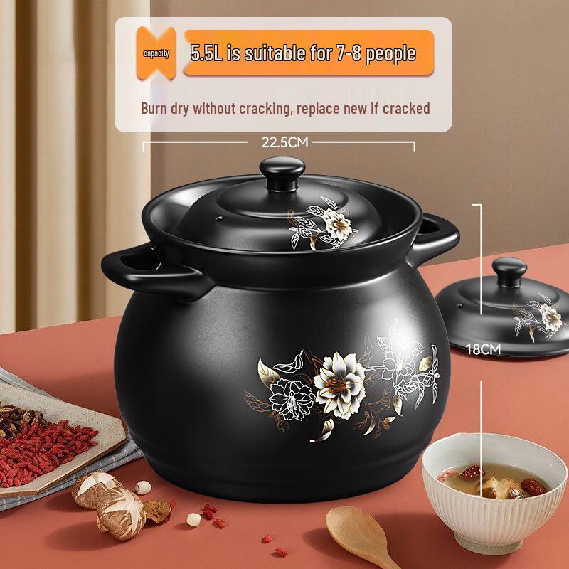 Керамический горшок для тушения Zhi Shi Home