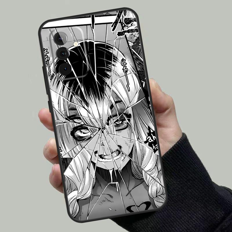 Чехол в стиле хоррор-манги для Samsung Galaxy A06 A16 A26 A36 A56 A53 A32 A52 A33 A13 A55 A35 A15 A14 A34 A54 A17
