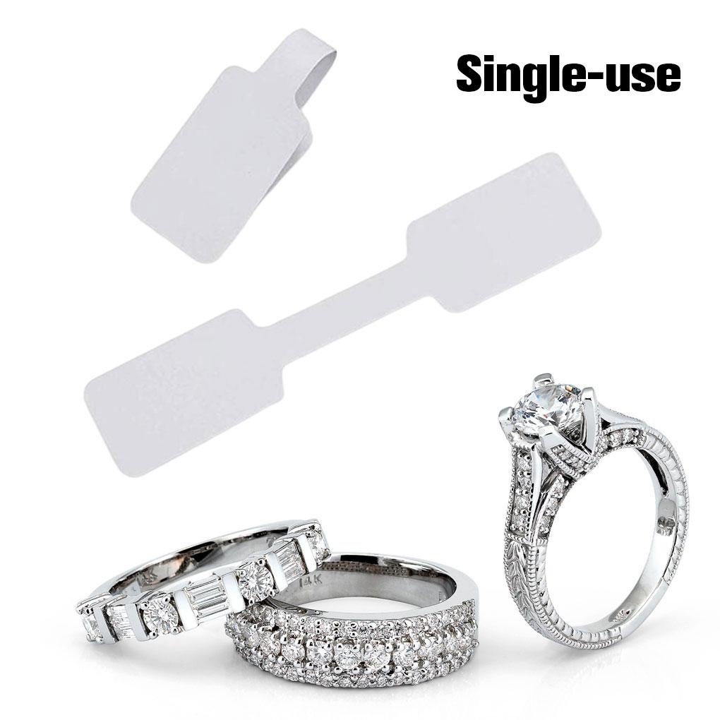 100Pcs Price Tags Jewelry Tag Portable Blank Label Square Heads Paper Sticker Jewelry Display Card Rectangle Labels for