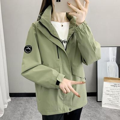 Осенняя уличная ветровка, легкая ветрозащитная дышащая женская куртка для альпинизма