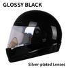 Unisex Retro Full Face Motorcycle Helmet 3C DOT Certified Four Seasons Cruise Multiple Design Options for Men And Women