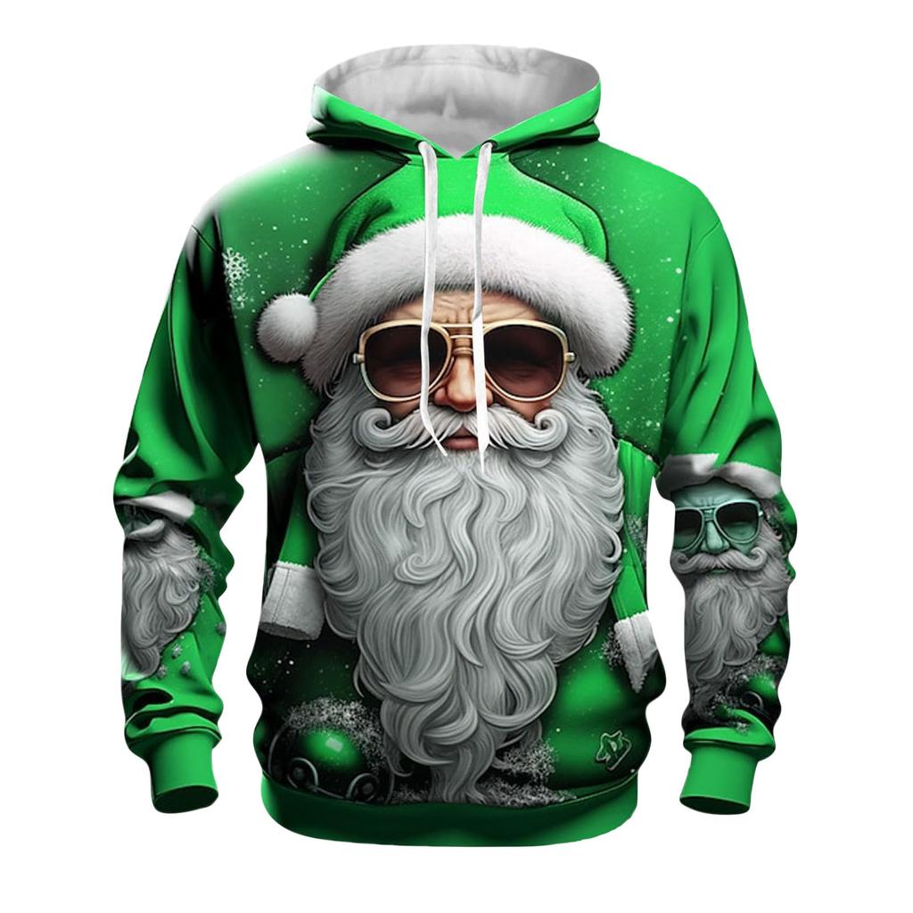 Мужское теплое плюшевое пальто с принтом, флисовый свитер, повседневное пальто, свитер с карманами, зимнее пальто