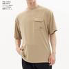 DAIWA Ecology Pocket Mocha Size L T-Shirt DE-6623 Beige,