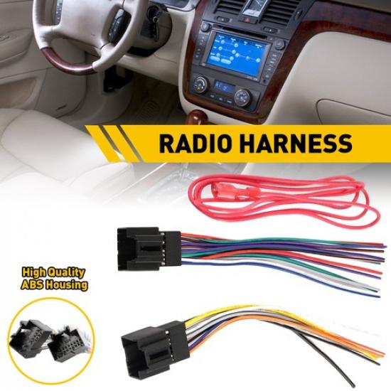 Plug & Car Play Stereo Radio Wiring Harness Adapter For Cadillac DTS 2006-2011