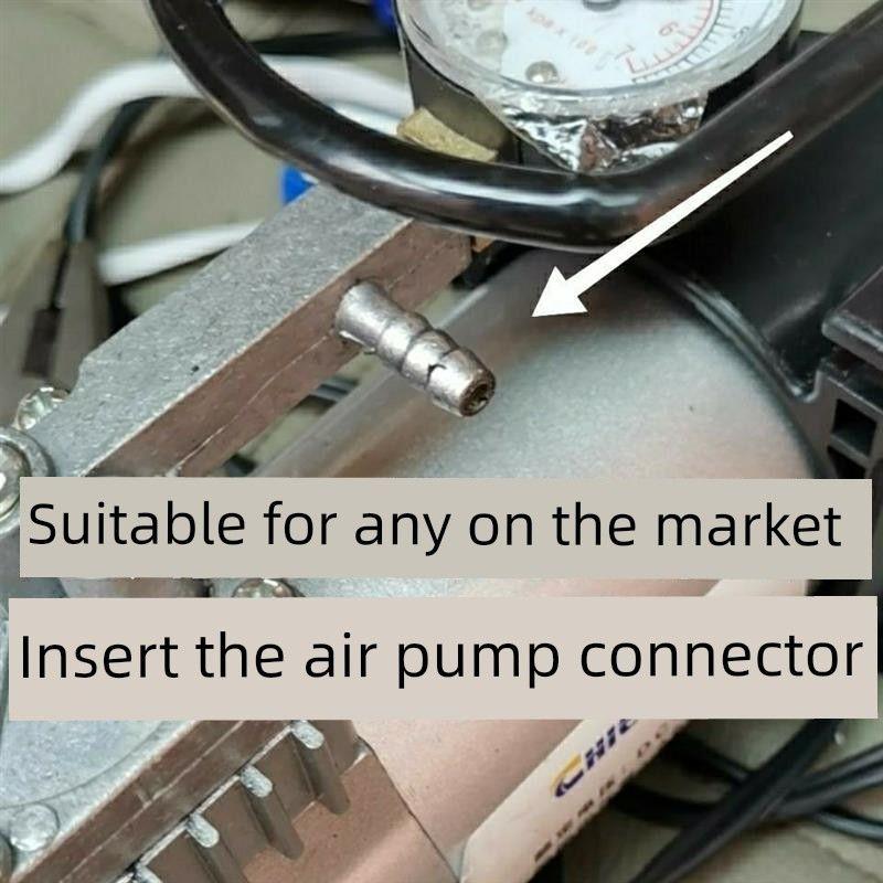 Car Air Pump Hose, Thickened Explosion-Proof Inflator Tube, Electric Air Pump Accessories, Rubber Hose, Gauze Braided Tube