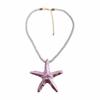 N11911 European and American design beach starfish pendant necklace female, summer new irregular alloy collarbone chain