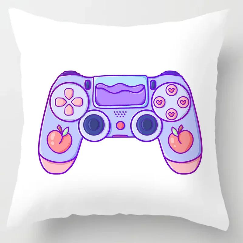 Home Decor TV Game Fan Style Square Pillowcase Cushion Cover Anime New Design Gamer Grip Printed 45x45 Gift for Kids