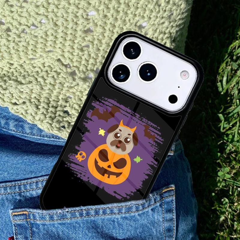 Vintage Halloween Meme Phone Case For iPhone 17 AIR 16 Pro Max 15 14 Pro 11 12 13 Shockproof Silicone Cover