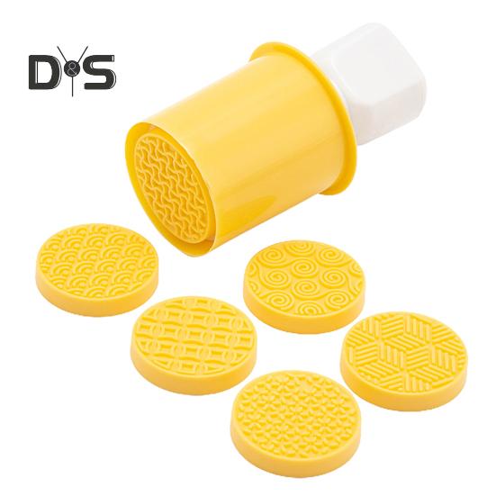 Christmas Cookie Stamps Set 6 Styles Cookie Cutters Molds Plunger Non-Stick Homemade Christmas Cookies Embossing Mold Chocolate Fondant Mooncake