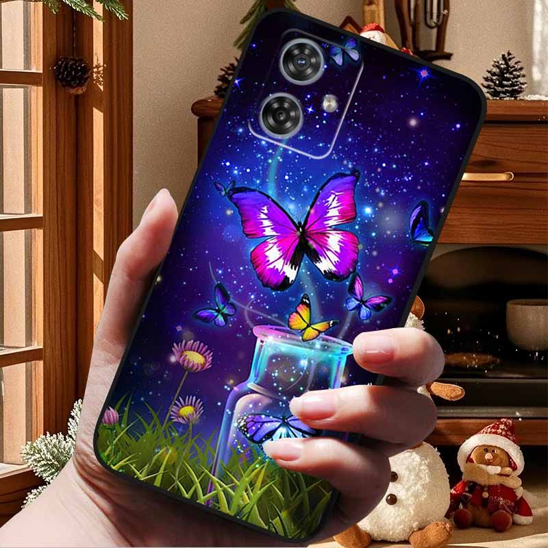 Для Moto G84 G54 5G Чехол Модный Мягкий ТПУ Силиконовый Бампер Чехол для Телефона для Motorola Moto G84 5G MotoG54 G 54 84 Coque Capa Коты