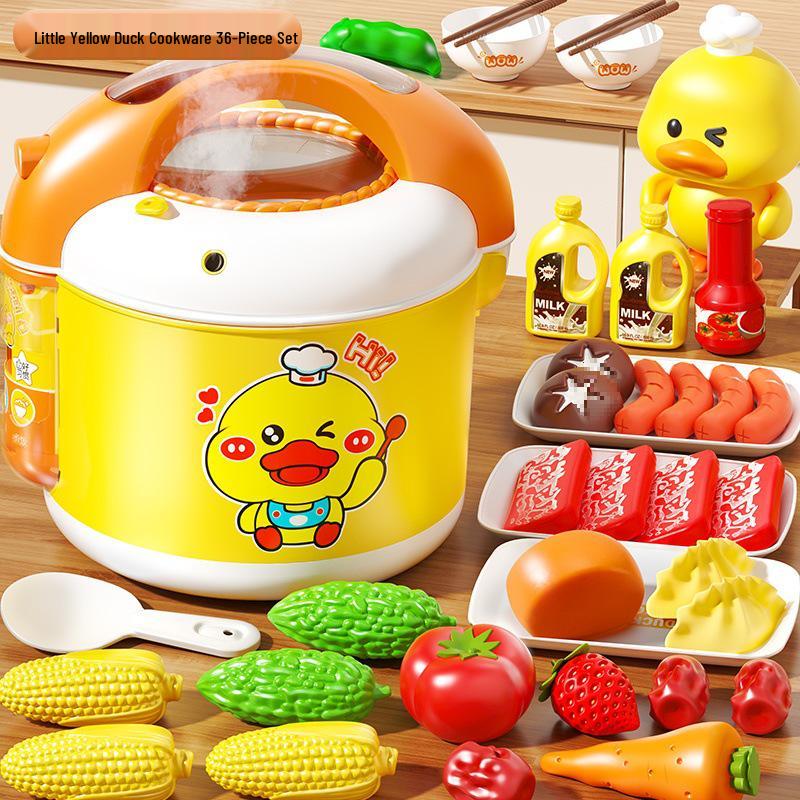 Complete Baby Kitchen Play Set: Simulation Cooking Toys for Girls Ages 1-6
