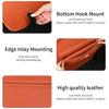 zmdpw1 Car Seat Anti Kick Mats Back Storage Kids Half Pack Anti Kick Mats For BMW X1 X2 X3 X4 X5 X6 X7 G20 G30 6GT E46 E90 E60 F10 E39