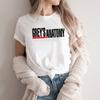 Футболка Grey's Anatomy Футболка Больницы Мемориала Грей Слоан Это Прекрасный День Чтобы Спасать Жизни Футболка Женские Футболки Графические Футболки