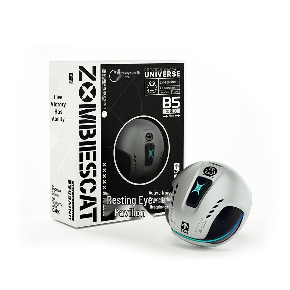 Беспроводные игровые Bluetooth-наушники Devil Cat B5: Низкая задержка, Внутриканальные, Активное шумоподавление (ANC), Высокое качество звука.