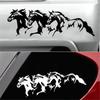 Профессиональная модная автомобильная наклейка с лошадьми, автомобильная наклейка, автомобильные украшения, аксессуары
