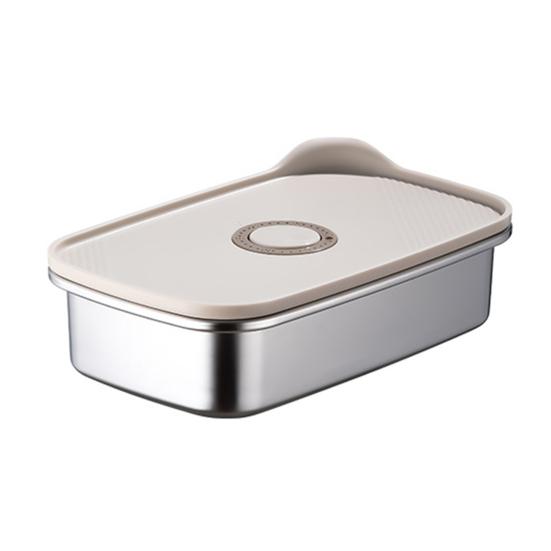 Удобное герметичное уплотнение сохраняет свежесть, нержавеющий контейнер для пищевых продуктов из нержавеющей стали, кухонные аксессуары, коробка для консервирования пищевых продуктов
