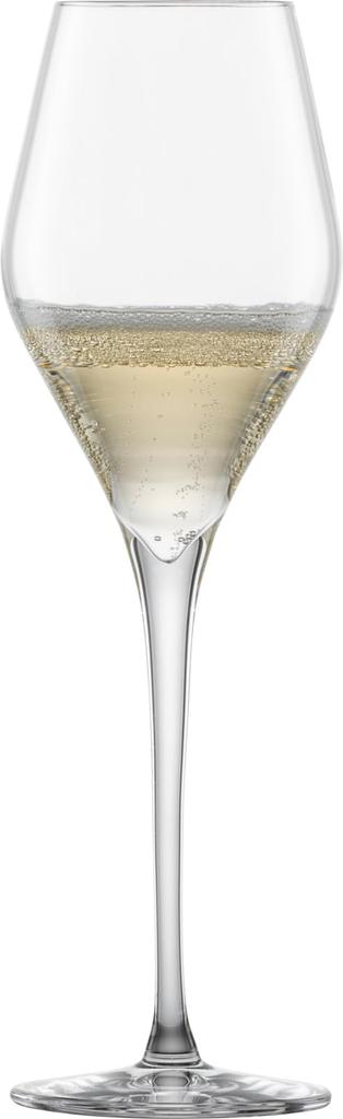 Zwiesel Champagne Glasses, Finesse, for Champagne and Sparkling Wine, Pair of 2, Machine-Made, m118607
