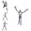 Костюм на Хэллоуин 'Грабли' Morphsuit Косплей Костюм Дети Взрослые Крипипаста Реквизит Ужас