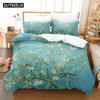 New 3D Plum Blossom Sakura Bedding Sets Duvet Cover With Pillowcase  Children  Twin Full Queen King Bedclothes