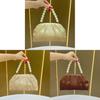 Маленькая квадратная сумка из искусственной кожи с жемчужными украшениями для повседневной носки