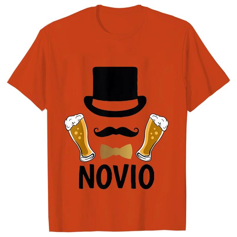 Футболки с пивной графикой ко Дню отца, футболки для прощальной вечеринки для мальчишника и испанского парня, футболки для жениха и невесты, футболки для свадьбы с мужчиной и будущей командой Evg