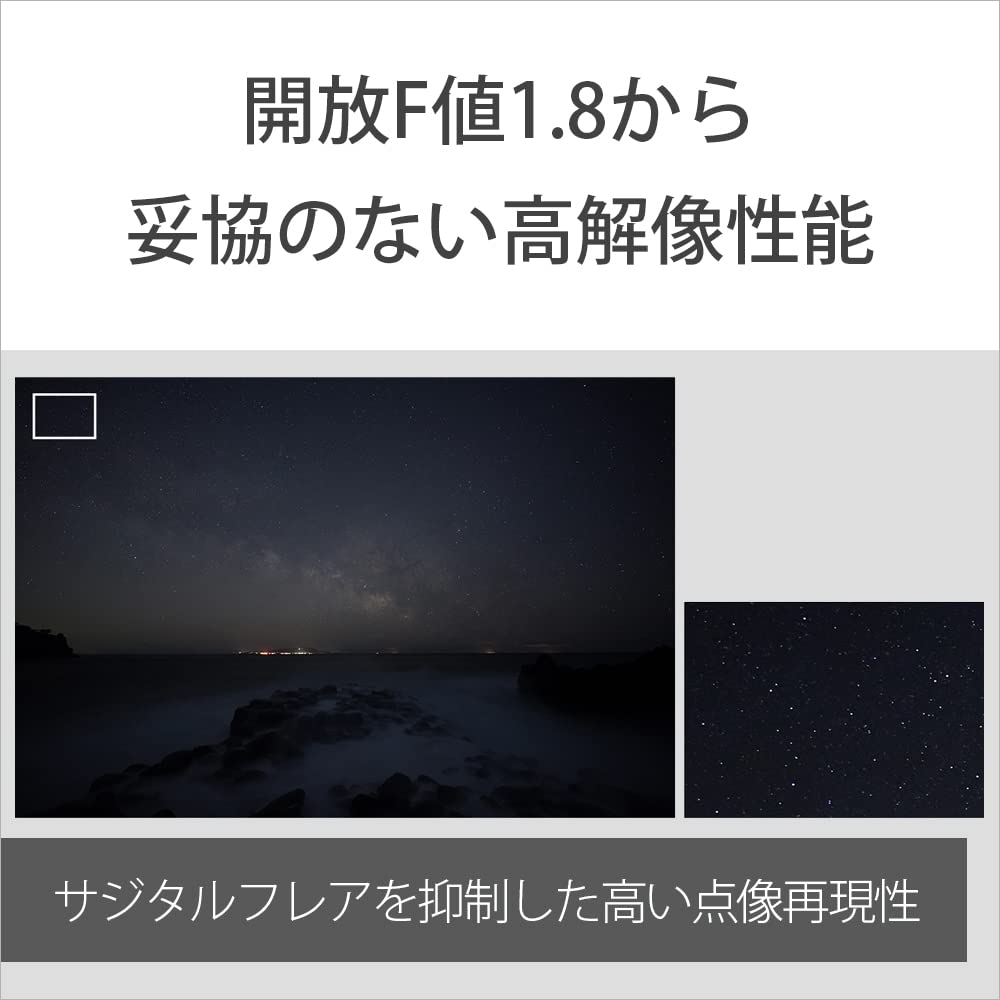 Sony Широкоугольный однофокусный объектив, полноразмерный, FE 14 мм, GM G Master, оригинальный объектив для цифровой однообъективной камеры SEL14F18GM F1.8 [крепление E]