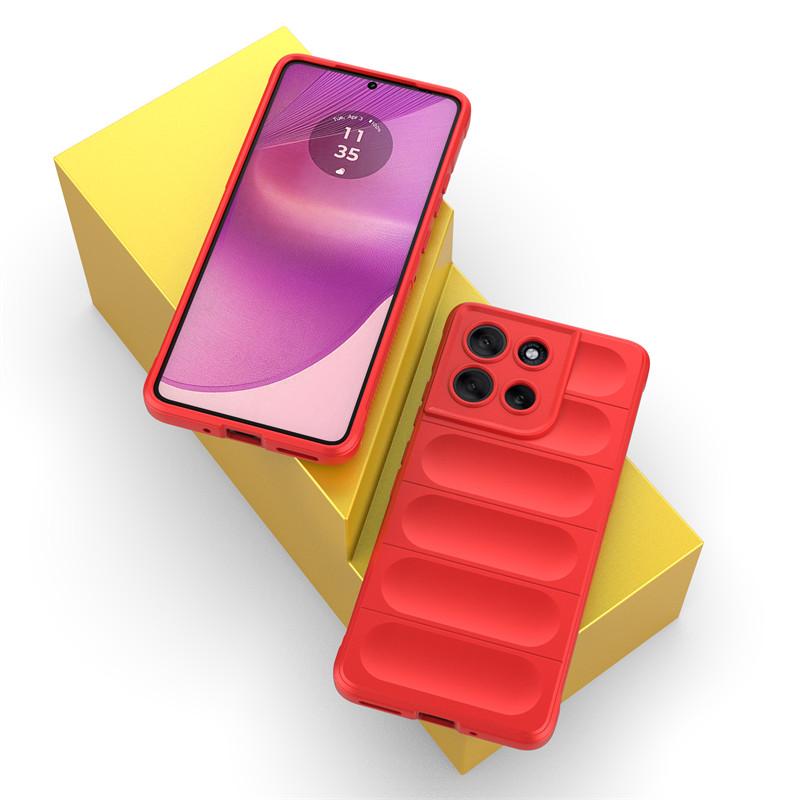 Для чехла Motorola Moto G86 Чехол Motorola Moto G86 Funda TPU Противоскользящий Силиконовый Ударопрочный Защитный Чехол для Задней Панели Телефона Moto G86