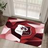 Stade Rennais FC Design Crystal Velvet Carpet Cozy Non?Slip Printed Rug For Bedroom Living Room Entrance