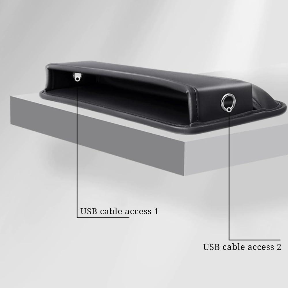 2 шт. Органайзер-заполнитель щели между сиденьем и консолью автомобиля Автомобильные аксессуары Универсальный для автомобиля, внедорожника, грузовика Заполните щель между сиденьем и консолью Остановите вещи