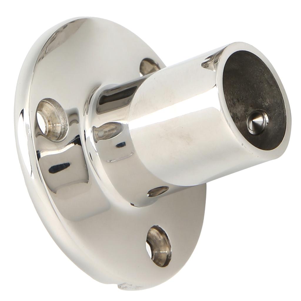 MJS013 Основание круглое 90 градусов Нержавеющая сталь Лодка Круглое основание Лодочные леерные стойки Фитинги 22 мм