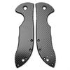 1 Pair Carbon Fiber Surface Pattern Knife G10 Handle Patches Scales for Emerson Commander Folding Knives DIY Make Accessories
