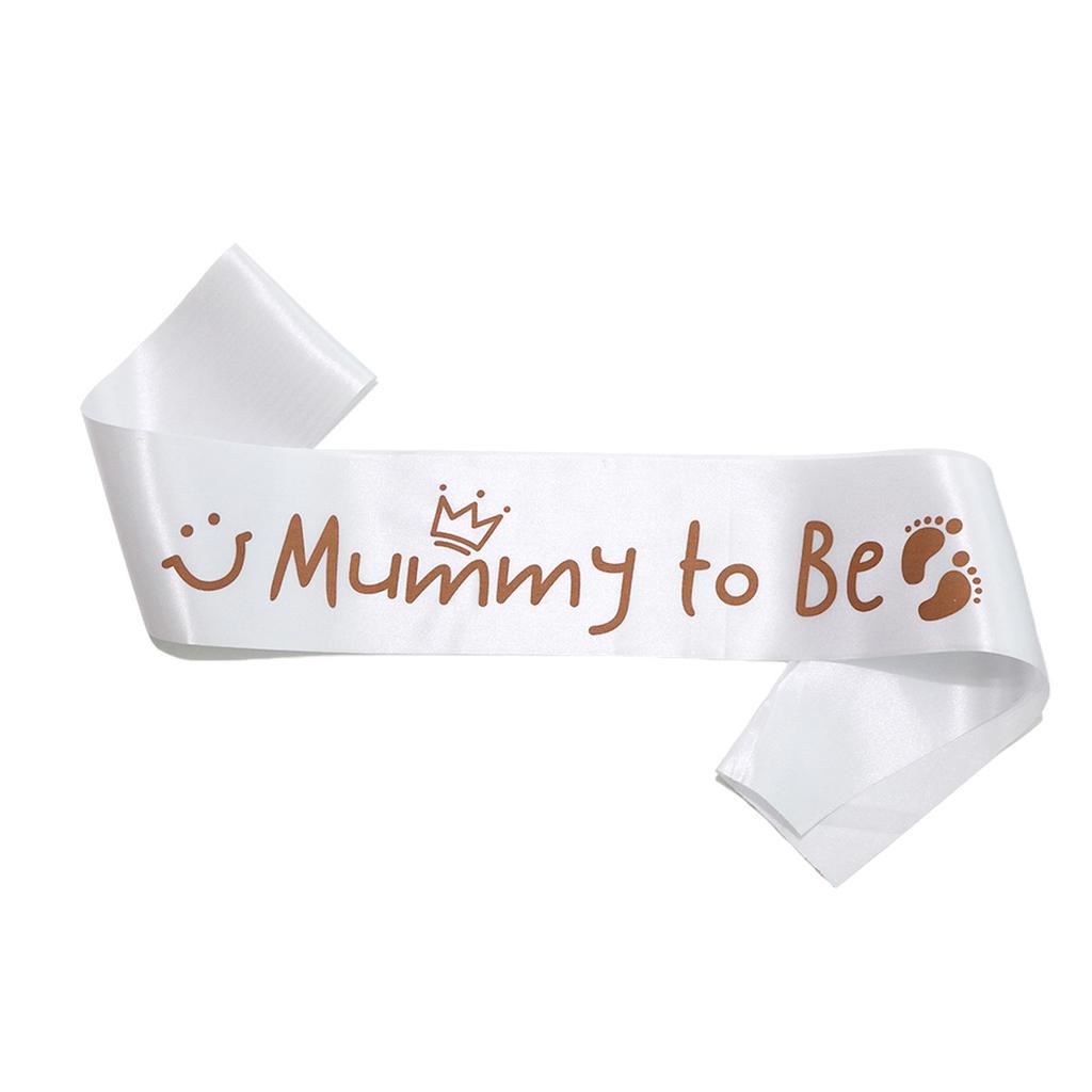 Будущая мама Украшение для вечеринки Baby Shower Плечевая лента для вечеринки Baby Shower Этикетка на плечевой ленте На заказ