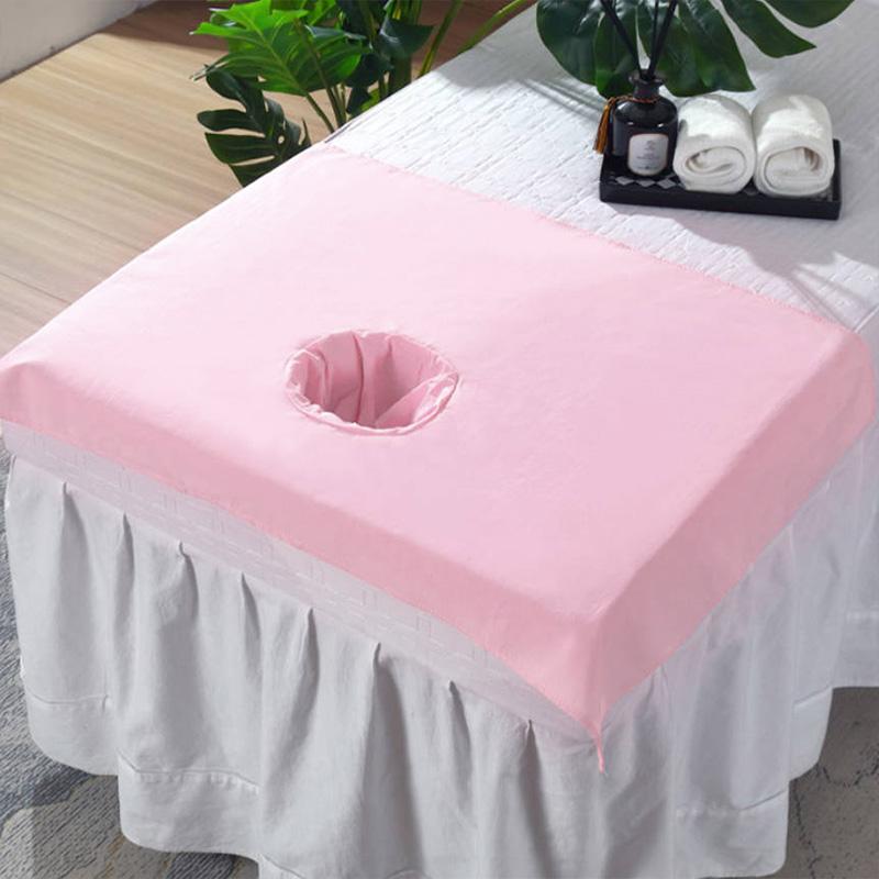 1 шт., модный массажный лист, мягкий водонепроницаемый чехол для красоты и спа-кровати, полотенце для пещеры с отверстием