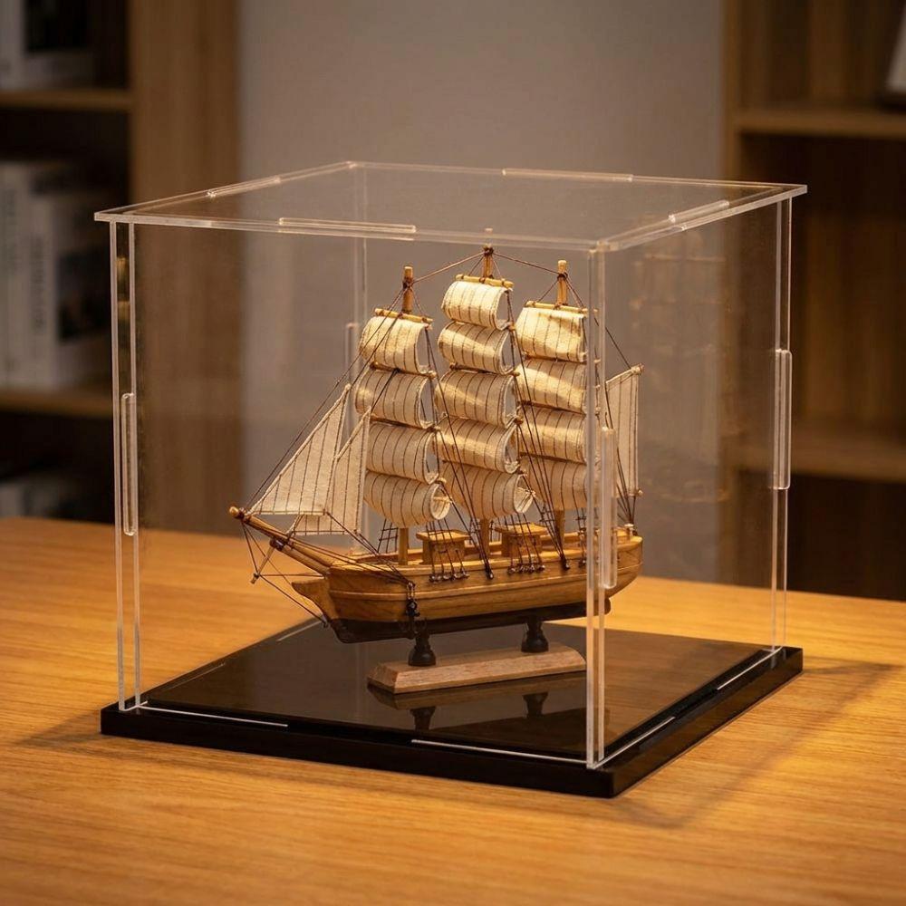 High Clarity Clear Display Case Anti-Scratch Action Figures Box for Action Figures