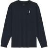 Футболка On Club Lg Sleeve T-Shirt, удобная, мягкая, с круглым вырезом, мужская, черная 1ME30120553