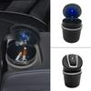 Car LED Portable Multifunctional Ashtray Car Accessories for Skoda Octavia Enyaq Rapid Karoq Derivati Fabia Kodiaq Kamiq Superb Yeti