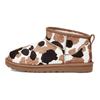 UGG Классический ультрамини-сапог с принтом коровы (Женский) Женские кроссовки Chestnut 1123630-CHE