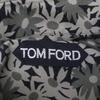 TOM FORD 3FT941 94Y1DP Flower print shirt tops 39 Black Grey Khaki FlowerUsed
