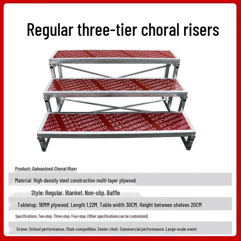 Folding Chorus and Photo Stage Steps