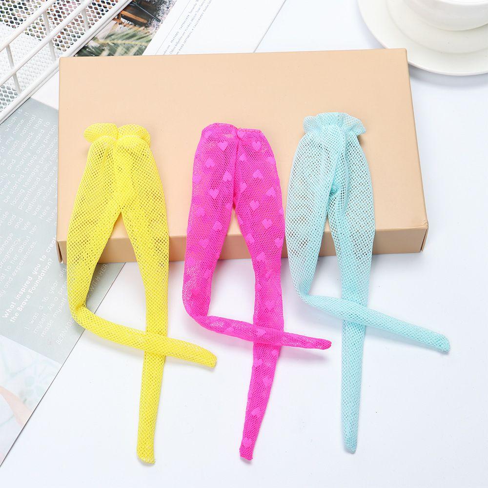 Носки Разноцветные Колготки Узор Сердце Любовь Игрушка Брюки Чулки Куклы Шелковые Чулки Куклы Аксессуары