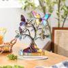 Acrylic Butterfly Tree Decor Easy Installation, 2D Flat Sign, Home for Holiday Corner Display