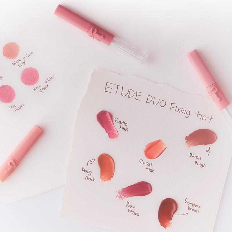 [ETUDE] Стойкий тинт для губ Duo Fixing Tint 3,2 мл