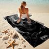 1Pc Skull Soldier Helmet Beach Towel, Quick Dry, Multi-Use for Beach Pool Gym Yoga Home Travel, Christmas, Halloween, Xmas Gift M928486