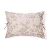 Francfranc Gathered Ribbon Pillowcase, 70x50cm, Beige