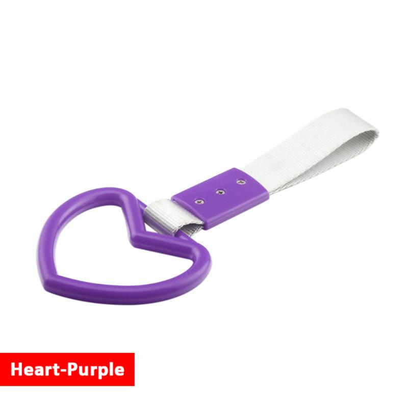 Tsurikawa Heart JDM Train Bus Handle Hand Strap Styling Drift Charm Strap Drift Auto Accessories Car Strap