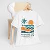 Sun Tshirt Beach Tee Beach Sunset Tee Coastal Shirt Summer Tee Weekend Tee Sunset Shirt Vacation Tee Unisex Summer Tee